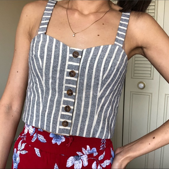 Topshop Crop Top - Picture 2 of 7